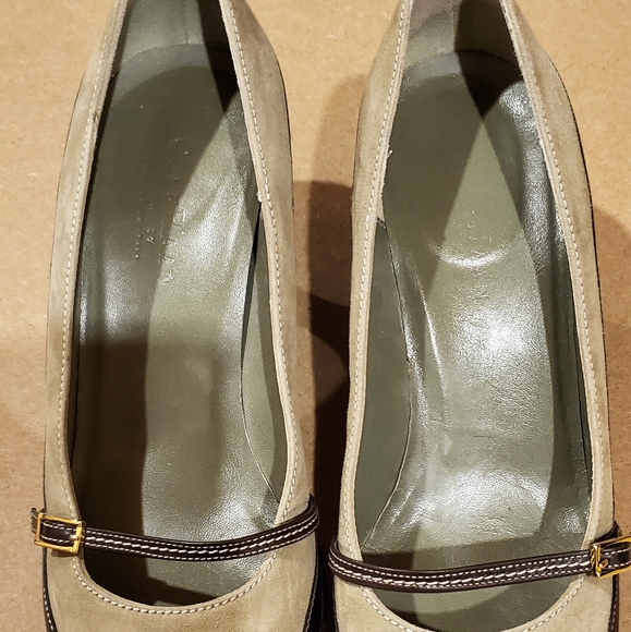 Cole Haan Suede and Leather mary janes. - Picture 2 of 4